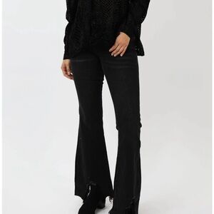 Dear John Women's Black Flared Jeans